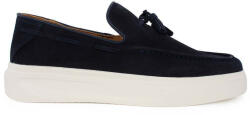 Renato Garini Loafers Bărbătești Din Piele Întoarsă În Culoare Albastră W57002682054 (W57002682054)
