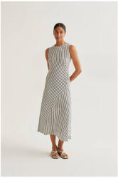 Compania Fantastica Rochii De Vară Pentru Femei Midi Rochie Neagră 61C/41041 (61C/41041)