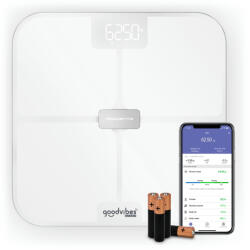 Tefal Cantar inteligent Tefal Goodvibes Sport BM9740F0, greutate maxima 200 kg, 17 indicatori de masurare, sincronizare cu aplicatia Google Fit, Apple Healt (BM9740F0) Cantar baie