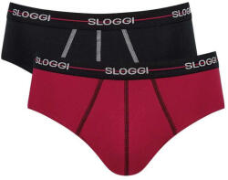 Sloggi Start Midi Slipi Bărbătești Albastru/Roșu 2Pack 10206949-M008 (10206949-M008)