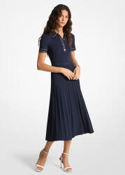 Michael Kors Rochie De Vară Pentru Femei Midi Rochie-Cămașă Albastru Marin MR683C0BFD-409 (MR683C0BFD-409)