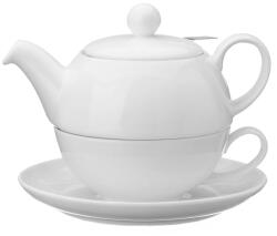 Gringos & Tea Tea For One Snow - fehér porcelán teáskanna