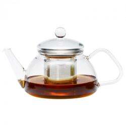 Gringos & Tea THEO - Kompakt üveg teáskanna rozsdamentes szűrővel 0, 6 l