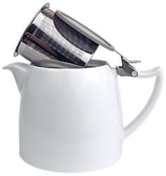 Gringos & Tea Teáskanna fedéllel és szürővel - fehér