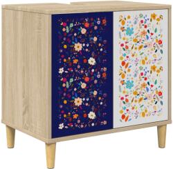 vidaXL Dulap de Baie MAINZ Sonoma 60 x 40 x 60 cm Lemn prelucrat GartenMobel Dekor (8007404)
