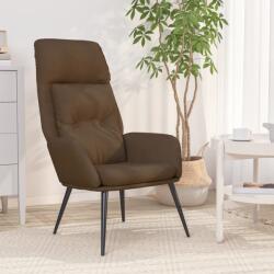 vidaXL Scaun de relaxare, maro, piele întoarsa artificiala GartenMobel Dekor (341279)
