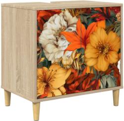 vidaXL Dulap de Baie GENNEP Sonoma 60 x 40 x 60 cm Lemn prelucrat GartenMobel Dekor (8007395)