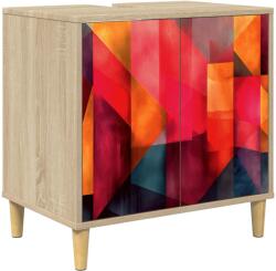 vidaXL Dulap de Baie HEESCH Sonoma 60 x 40 x 60 cm Lemn prelucrat GartenMobel Dekor (8007398)