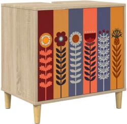 vidaXL Dulap de Baie ESSEN Sonoma 60 x 40 x 60 cm Lemn prelucrat GartenMobel Dekor (8007402)