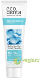 Ecodenta Pasta de Dinti Remineralizanta cu Hydroxyapatite, Xylitol si Flouride 100ml