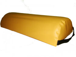  Félhengerpárna fogófüllel NAGY 12 cm x 60 cm - NAPSÁRGA