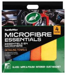 Turtle Wax FGX54700 Microfibre Essentials mikroszálas törlõkendõ-készlet 4db, 40x30cm (TW FGX54700)