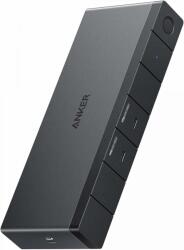 Anker Docking Station Anker 568 11-in-1, pana la 100W pentru laptop, 40Gbps Data Transfer, USB4, 8K, Triple 4K Display, Ethernet, USB-A, USB-C, Negru (A83993A1)