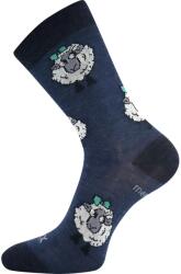Voxx Gyermek zokni merinó gyapjúból, ezüstszínű ionokkal JEANS 20-24 126502 (126502)