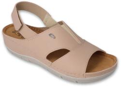 Befado 158D261 DrORTO CASUAL bőr szandál, bézs színű 40 158D261_40 (158D261_40)