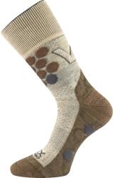 Voxx Merinó gyapjú kétrétegű zokni finom szegéllyel TAYRON ezüst ions BEige 35-38 126052 (126052)