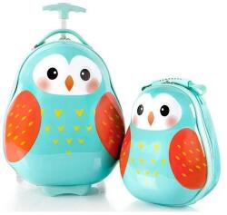 HEYS Travel Tots Bagoly hátizsák és bőrönd szett Bőrönd: 19 L / hátizsák: 4 L HEYS-13030-3170-00 (HEYS-13030-3170-00)