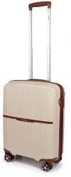 DIELLE Utazótáska Dielle S PP STRIPE 190-55-24 bézs 38 L (190-55-24)