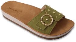 Befado 158D271 INBLU női bőr papucs, khaki színű 36 158D271_36 (158D271_36)