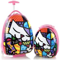 HEYS Britto Kitty - bőrönd és hátizsák szett bőrönd: 19 L / hátizsák: 5 L HEYS-16150-6941-00 (HEYS-16150-6941-00)