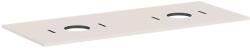 Hansgrohe Xilesa E - Blat sub lavoar, 138x55 cm, 2 decupaje, bej mat 54280780 (54280780)
