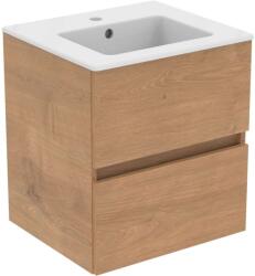 Ideal Standard Eurovit - Dulap cu lavoar, 55x50x44 cm, 2 sertare, stejar natural R0571Y8 (R0571Y8)
