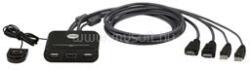 ATEN CS22HF 2-Port USB FHD HDMI Cable KVM Switch (CS22HF) (CS22HF)