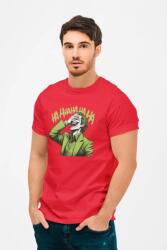 D&B Férfi/Unisex Póló MO00015 Joker Piros-Méret XL (MO00015 Joker Red-SizeXL)
