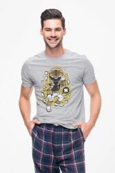 D&B Férfi/Unisex Póló PC00084 Power Ranger Szürke-Méret S (PC00084PowerRangerGrayS)