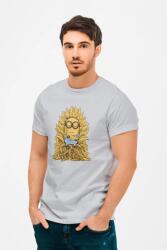 D&B Férfi/Unisex Póló MO00031 Minions Szürke-Méret M (MO00031MinionsRsSportGreyM)