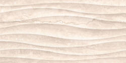Keros Csempe, Keros Travertino Decor Wave Beige 30x60 - mozaikkeramia