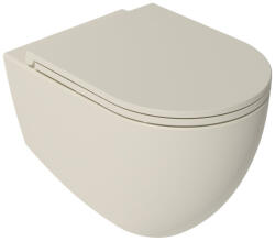 SAPHO WC, Sapho Isvea Infinity Rimless fali wc 36, 5x53 cm, elefántcsont 10NF02005-2K - mozaikkeramia