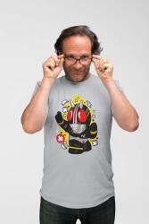 D&B Férfi/Unisex Póló PC00060 Kamen Rider Szürke-Méret XL (PC00060KamenRiderGrayXL)