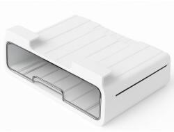 Verk 27655 asztallap alá szerelhető kihúzható rendszerező, 32, 5×8, 5×23 cm, fehér