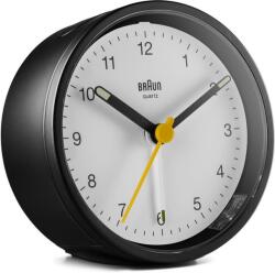 Braun Kvarc ébresztőóra, Braun BC12BW, fekete/fehér, 75x75x35mm (67049)
