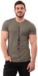 D&B Férfi/Unisex Póló MO00075 Walking Dead Katonai zöld-Méret 2XL (MO00075WalkingDeadMilitary2XL)