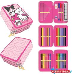 Hello Kitty Kawaii Cuties tolltartó töltött 3 emeletes (JAV_CEP2700002302)