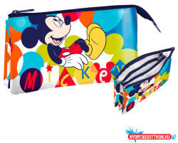Disney Mickey Colors gyerek neszeszer, tolltartó 3 rekeszes (JAV_EWA22088MK)