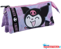 Hello Kitty Little Rebel 3 rekeszes tolltartó 23 cm (JAV_CEP2700002289)