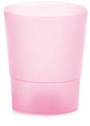 Prosperplast Coubi műanyag orchidea virágcserép - pink átlátszó matt (DSTO125M-CR95S)