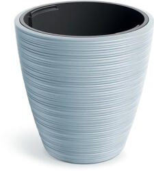 Prosperplast Vena Round Low virágcserép, 40 cm - világosszürke (DBVR400-443U)