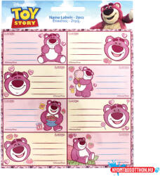 Disney Játékháború Lotso füzetcímke 16 db-os (JAV_GIM77323246)