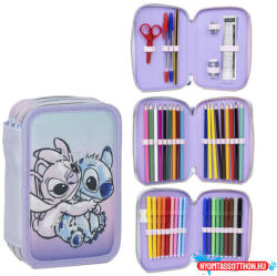 Disney Lilo és Stitch, A csillagkutya Angel tolltartó töltött 3 emeletes (JAV_CEP2700001153)