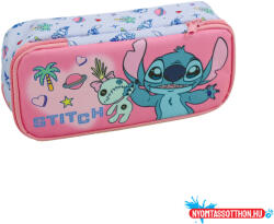 Disney Lilo és Stitch, A csillagkutya Scrapbook 2 rekeszes tolltartó 26 cm (JAV_GIM34204144)