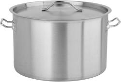 TOYA Oala cu capac Yato YG-00050, Inox, 38 x 24 cm, 27 l, Argintiu (YG-00050)