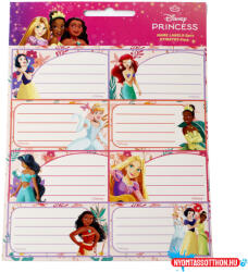 Disney Hercegnők Spring füzetcímke 16 db-os (JAV_GIM77116346)