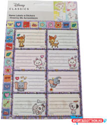 Disney Classics Babies füzetcímke matricával 16 db-os (JAV_GIM77214849)