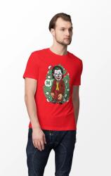 D&B Férfi Unisex Póló PC00014 Joker Piros-Méret 2XL (PC00014JokerRed2XL)
