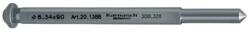 Karnasch pin centrare carota prindere weldon 6, 34 x 90mm, 2 buc (201388) Burghiu