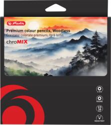 Herlitz Creioane colorate, mina 7.2mm, set 12 culori, Herlitz HZ9498320